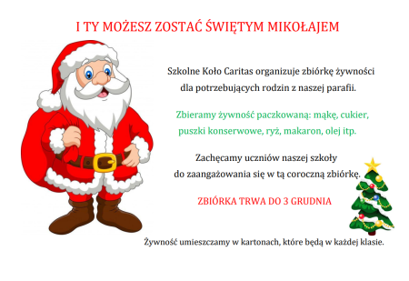 I  TY MOŻESZ ZOSTAĆ  ŚWIĘTYM MIKOŁAJEM