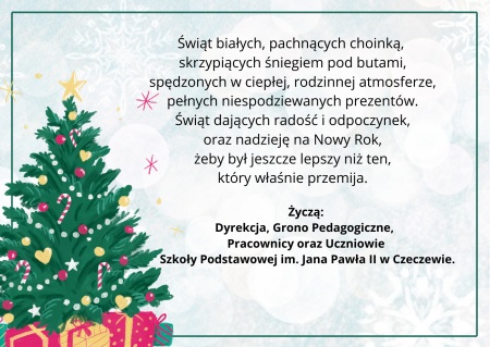 Życzenia świąteczne