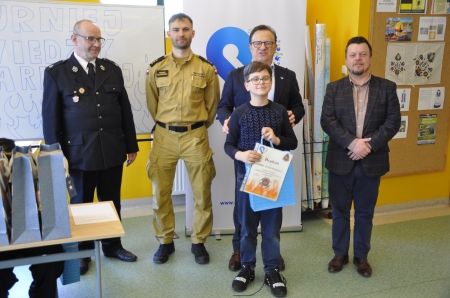 Turniej Wiedzy Pożarniczej ''Młodzież Zapobiega Pożarom'' - eliminacje gminne